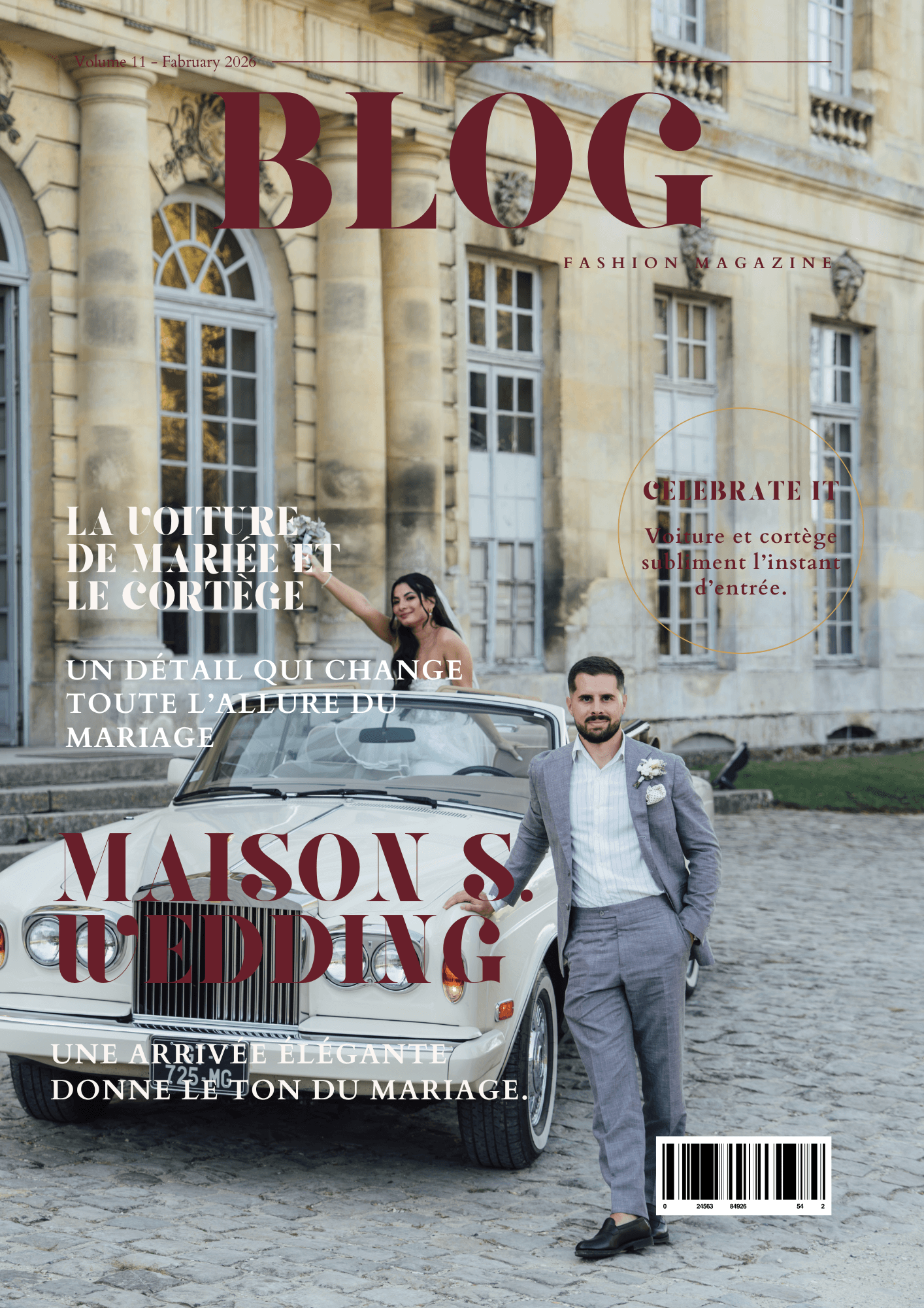 La voiture de mariée et le cortège : un détail qui change toute l'allure du mariage